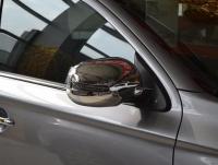 Mitsubishi Outlander (12–) Накладки на зеркала, хром